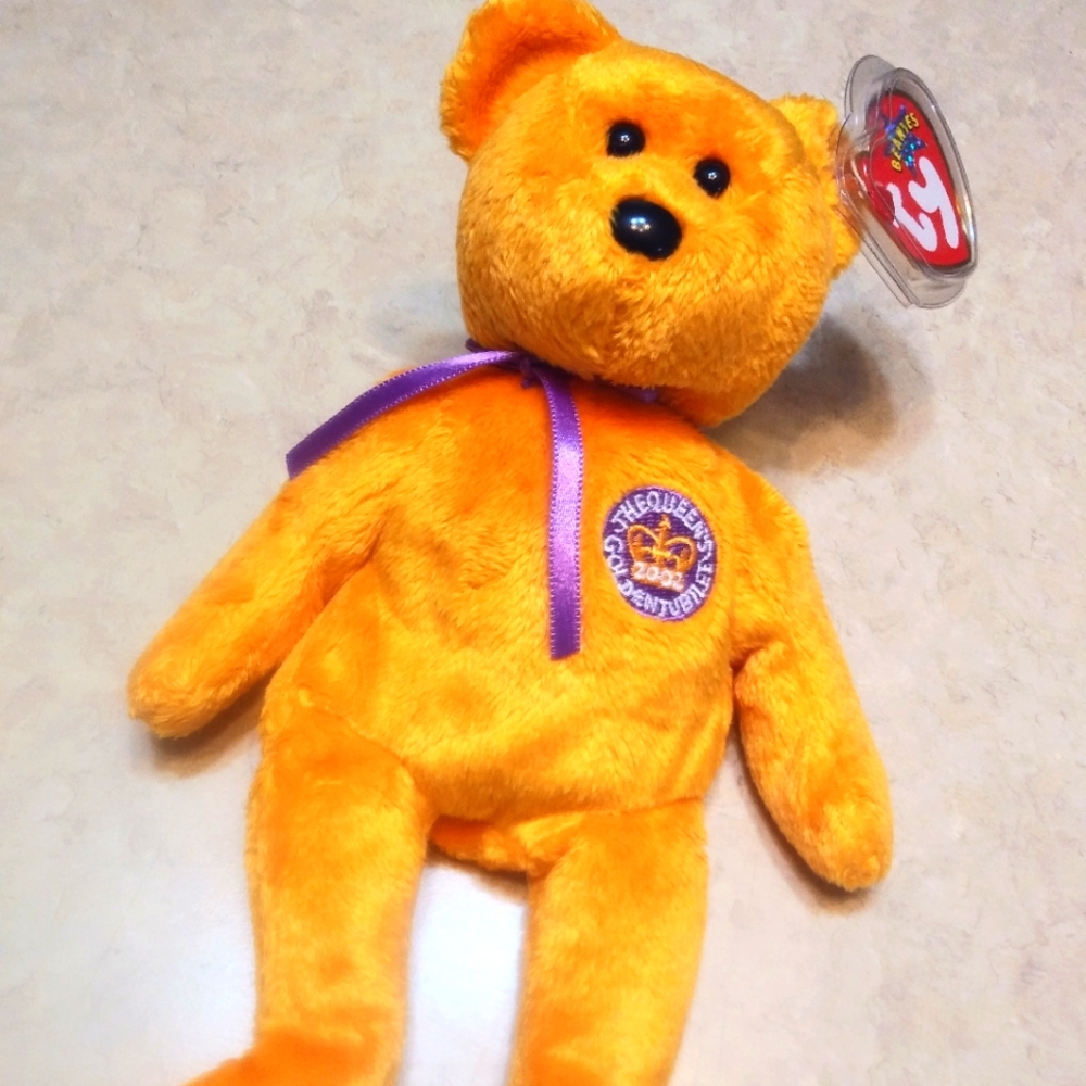 Ty Beanie Baby Queen's Golden Jubilee!  "Celebrations"